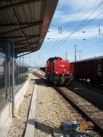 br-2070 2070 074-6 f�hrt durch Wien Leopoldau in Richtung Floridsdorf 30.03.2010