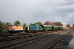211 237-3 und Lok 1 der Seehafen Kiel am 15.07.2009 ...
