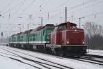 V 100 2009 bei der �berf�hrung der Wismut Lok`s V ...