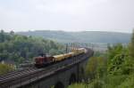 V 100 1041 der NeSA überquerte am 22.05.2010 mit diesem ... V 100 1041 der NeSA überquerte am 22.05.2010 mit diesem ...