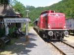 V100 1200 als Gastlok bei den Fotoz�gen der DFS am ...