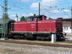 Die NeSA Lok v 100 1041 in Donaueschingen am 11/09/10. ...
