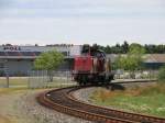 D25 (ex-DB 211 345-4) der Bentheimer Eisenbahn AG w�hrend eine ...