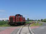 D25 (ex-DB 211 345-4) der Bentheimer Eisenbahn AG w�hrend eine ...