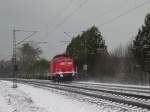 Eine Überführungsfahrt mit einer BR 212 der DB bei Maintal. ... Eine Überführungsfahrt mit einer BR 212 der DB bei Maintal. ...