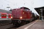 Als 38 2267 nicht mehr konnte, leistete 212 007-9 Vorspann.Hier ...