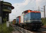 br-212-db-10020 NbE 212 261 und NbE 212 311 am 24.6.10 am alten Stellwerk in Ratingen-Lintorf