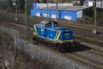 V1252 der MWB rangiert ...  Hendrik R�ben 21.03.2011