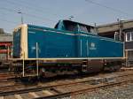 212 372-7 (V100.20) am 24.04.2011 im S�dwestf�lische Eisenbahnmuseum in Siegen. ...