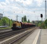 Meine erste V100 der ehemaligen Bundesbahn kam mir am 25.5.2010 ...