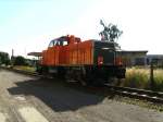 214 020 als Rangierfahrt ...  Norbert F�rster 21.04.2010