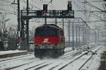 br-2143 2143 038 am 08.01.2010 in Wien Haidestra�e Richtung Wien Simmering.