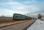 2143.40 mit Sdz 16122 zwischen Stockerau und Absdorf-Hippersdorf am 24.02.2010 ...