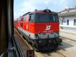 2143 071-5 in Marchegg Richtung Bratislava am 8.6.2007  ...