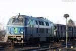 Fahrt durch Gelsenkirchen-Schalke NIAG 8 (ex 216 111-5, Umbau im ...