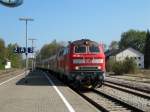 BR 218 492-7 kommt ...  Bodo Krakowsky 10.10.2011