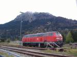 218 494-3 steht am ...  Angelo Radice 05.11.2009