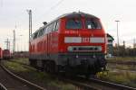 218 376 von Auto Zug steht abgestellt in Seelze  ...