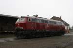 BR 218 Lokportraits 218 387-9 von der Kurhessenbahn.
Aufgenommen auf dem �PNV Tag am 6.12.2009 in Kaldenkirchen.