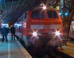 BR 218 Lokportraits 218 151-9 am 12.12.09 in K�ln Hbf. auf 'Abschiedstour' mit dem RE12 nach Trier .... good bye zwo achtzehn