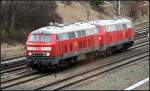 DB 218 831-8 und ...  Frank Paukstat 26.12.2009