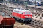 BR 218 Lokportraits 218 139 zog am 20.03.10 einen Gz in den Rbf Bebra und wurde kurz darauf im Bw, bzw das was von ihm �brig ist, abgestellt.