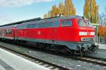 218 208-7 im Bf ...  Rolf Reinhardt 11.11.2011