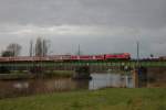 BR 218 mit Zugen Eine der letzten 218er im Elsenztal, kurz vor Jagstfeld, 12.12.09

