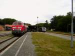 Br 218 315-0 mit ihrem IC 1805 Urlaubsexpress von Seebad ...