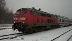 218 307-7 rollt in ...  Tobias-Maverick Neumann 06.01.2010