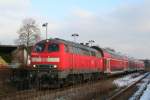 218 409-1 vor IRE 4234 von Lindau Hbf nach Stuttgart ...