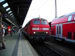 218 166 in Ulm 
(Bild aufgenommen im Sommer 2009  ...