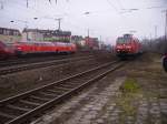 Br 146 bei der einfahrt in den Bahnhof K�ln West. ...