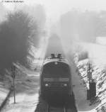 218 272-3 und 343-2 mit dem DGS 88297 (Wilchingen Hallau-Schaffhausen)bei ...