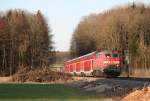 218 496-8 zieht einen ...  Maximilian Sch�n 23.03.2010