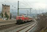DB 218 408-3 verl�sst ...  Stefan Wohlfahrt 09.04.2010