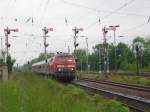218 333-3 mit RE 3707 (B�DER EXPRESS) von Leipzig nach ...