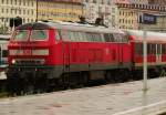 218 492 hat sich gerade vor eine RB geh�ngt und ...