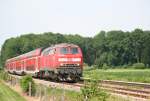 218 409-1 mit einem ...  Maximilian Sch�n 01.07.2010