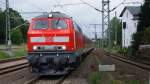B�der-Express RE 3707 im Bf Neumark  ...
