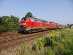 218 426-5 und eine weitere 218er mit dem EC 196 ...
