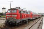 Die 218 445-5 in ...  Daniel Meyer 16.12.2010