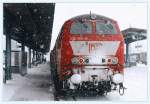 Der  Kleber-Express  im Bahnhof ...  Bernd Kauschmann 20.01.2011