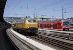 218 304-4 der Bahnbau ...  Maximilian Sch�n 04.08.2011