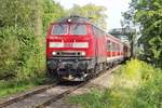 218 409-1 mit IRE ...  J�rgen Vos 16.09.2011