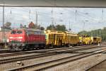 218 261 mit Bauzug ...  Dominik Eimers 07.11.2011
