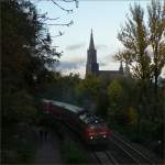 Abendliche Ausfahrt eines IRE ...  Bernd Kauschmann 12.11.2011