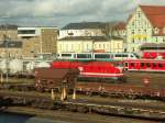 Am 7.12.2009 war die MEG 301 mit im Zementzug zusammen ...