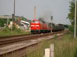 am 29.5.2010 um 8.22 verlies die BR 219 084-1 der ...