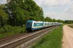 Diese h�chst interessante Fuhre konnte ich mit der f�hrenden 223-069 ...